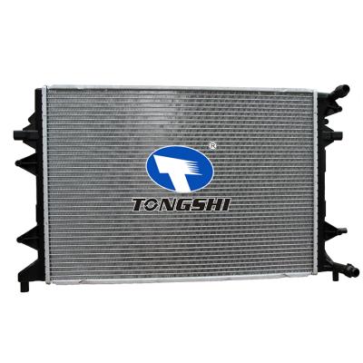 适用于大众帕萨特COMFORTLINE TDI L4 2.0L 12-14/捷达 HYBRID TURBO 1.4L 14- MT散热器 OEM：1K0121251EB