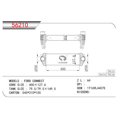适用于FORD FORD TRANSIT CONNECT (TC7) 1.8 DI OEM:1432312/1406195/4999282/7T169L440AC/7T169L440AE/7T169L440AD