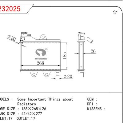 适用于宝马 530i 中冷器 OEM:64119361712