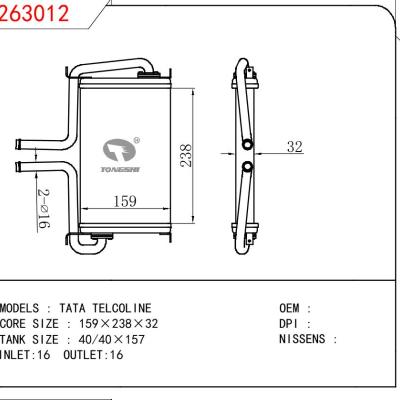 适用于CHINESE CAR TATA TELCOLINE