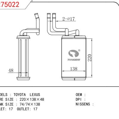 适用于TOYOTA TOYOTA LEXUS