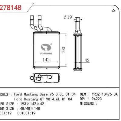 适用于FORD Ford Mustang Base V6 3.8L 01-04/Ford Mustang GT V8 4.6L 01-04 OEM:YR3Z-18476-BA