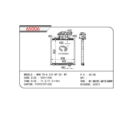 适用于MAN MAN TG-A 310 HP OEM:81.06101.6512/81.06101.6459/81061016512/81061016459/81061016462/81061016469/81061016473/81061016477/81061016520/81061006661/81061006655/81018106003