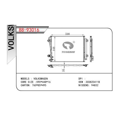 适用于VOLKSWAGEN VOLKSWAGEN PASSAT 1.8 07-10 OEM:3C0820411B