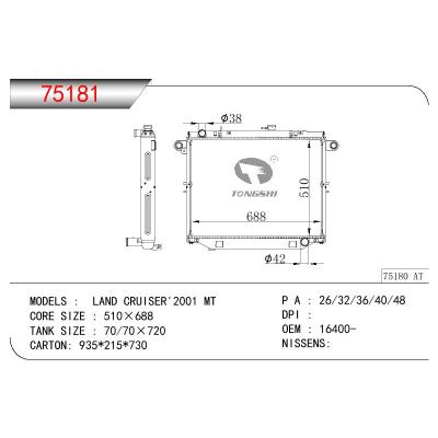 适用于TOYOTA LAND CRUISER
