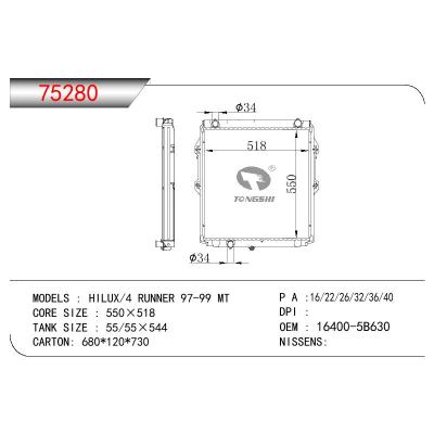 适用于TOYOTA HILUX/4 RUNNER