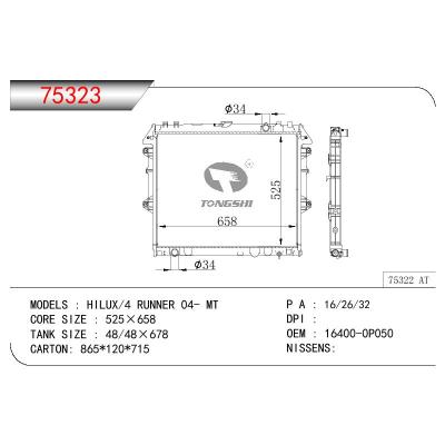 适用于TOYOTA HILUX/4 RUNNER