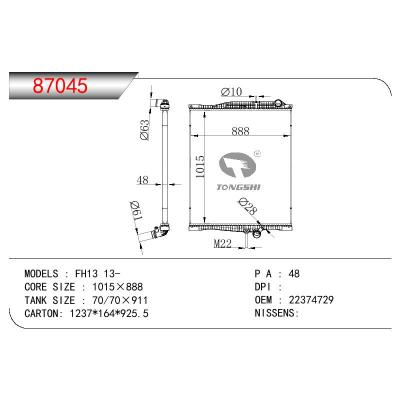 适用于沃尔沃FH13 13-散热器 OEM : 22374729