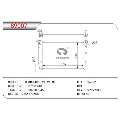适用于HONDEN COMMODORE VX V6 OEM:92092011