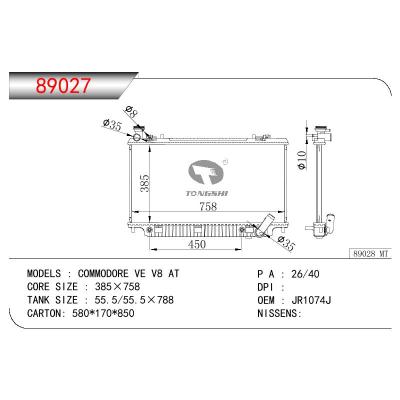 适用于HONDEN COMMODORE VT V8 OEM:JR1074J
